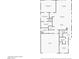 Detailed floor plan showcasing the layout of the home with dimensions of rooms and closets at 253 Kindly Way, Henderson, NV 89011