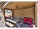 Covered patio space is perfect for relaxing with Gathering and friends at 253 Kindly Way, Henderson, NV 89011