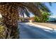 Exterior shot displaying home's facade, driveway and rock landscaping at 2612 Sonora St, Las Vegas, NV 89102