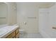 Bathroom with tile flooring, bathtub and single sink vanity at 2725 S Nellis Blvd # 1056, Las Vegas, NV 89121