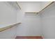 Walk-in closet with built-in shelving and ample storage space at 2725 S Nellis Blvd # 1056, Las Vegas, NV 89121