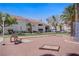 Community area featuring a bocce ball court, horseshoe pit, and picnic tables at 2725 S Nellis Blvd # 1056, Las Vegas, NV 89121