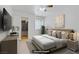 Relaxing bedroom with large bed, modern decor, and ample closet space at 2725 S Nellis Blvd # 1056, Las Vegas, NV 89121