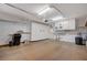 Spacious garage features storage cabinets and ample room for parking and projects at 2820 Goldcreek St, Henderson, NV 89052