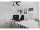 Inviting home office featuring desk and an ergonomic chair at 2935 Gaffer Film St, Las Vegas, NV 89156