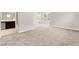 Spacious main bedroom with ensuite bathroom and plush carpeting at 3526 Harbor Tides St, Las Vegas, NV 89147