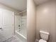 Bathroom featuring a shower and bathtub combination with a white toilet at 483 Fairview Hills St, Las Vegas, NV 89138