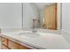Well-lit bathroom vanity featuring a clean, modern sink and vanity at 4998 Schumann Dr, Las Vegas, NV 89146
