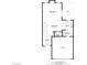 Detailed floor plan showcasing the layout of the home's first floor, including the living room and kitchen at 4998 Schumann Dr, Las Vegas, NV 89146