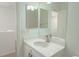Bright bathroom with a single sink vanity at 5001 Volcanic Rock Ln, Las Vegas, NV 89122
