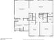 Floor plan of the second floor including the primary bedroom, Gathering room and additional bedrooms at 5396 Valley Wells Way, Las Vegas, NV 89113