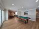 Spacious game room with a pool table and french doors to the exterior at 5515 Coley Ave, Las Vegas, NV 89146