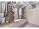 Two new HVAC units inside a utility room at 5626 Deer Creek Falls Ct, Las Vegas, NV 89118