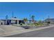 Charming single-story home with a well-maintained front yard and mature landscaping at 7 Church St, Henderson, NV 89015