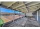 This covered patio features a concrete slab and decorative string lights at 7 Church St, Henderson, NV 89015