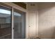 View of building through balcony sliding door at 8805 Jeffreys St # 2020, Las Vegas, NV 89123