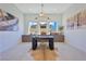 Bright and functional office space with custom built-ins, ample natural light, and contemporary design at 10718 Desert Heights Ave, Las Vegas, NV 89135