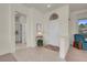 Bright, open entryway with tile flooring at 11032 Mission Lakes Ave, Las Vegas, NV 89134