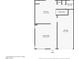 First floor plan includes kitchen, living room, garage, entry and bathroom at 11135 Abbeyfield Rose Dr, Henderson, NV 89052