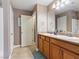 Bathroom features double sinks, granite countertops, and plenty of natural light at 1124 Aspen Cliff Dr, Henderson, NV 89011
