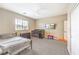 Comfortable bedroom with neutral tones, a ceiling fan, and plenty of natural light at 1267 Dorado Sea Ct, Henderson, NV 89052