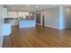 Spacious living area showcasing kitchen, dining space, and modern finishes at 138 Short Grass Ave, Las Vegas, NV 89148