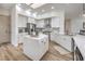 Bright open kitchen features stainless appliances, island, and modern finishes at 1964 Oliver Springs St, Henderson, NV 89052