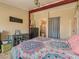 Comfortable bedroom featuring a glimpse into the ensuite bathroom at 2060 Toiyabe St, Las Vegas, NV 89156