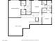 Second floor plan displaying the layout of the primary bedroom, bathrooms, and walk-in closets at 326 Fuente Dr, Henderson, NV 89014
