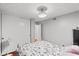 Cozy bedroom with sliding closet doors and a ceiling fan for added comfort at 4115 Ridgewood Ave, Las Vegas, NV 89120
