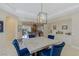Bright dining area connects to kitchen and living room, perfect for entertaining at 437 Pinnacle Heights Ln, Las Vegas, NV 89144