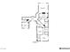 Floor plan illustrating the layout of the home's second floor and bedroom locations at 437 Pinnacle Heights Ln, Las Vegas, NV 89144