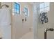 Bright shower with a glass door at 437 Pinnacle Heights Ln, Las Vegas, NV 89144