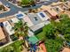 This is a home with solar panels, covered patio, RV parking, and mature landscaping at 4644 Canna Dr, Las Vegas, NV 89122