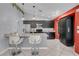 Kitchen with stainless appliances, granite countertops, breakfast bar, and an open layout at 4644 Canna Dr, Las Vegas, NV 89122