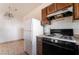 Kitchen with functional appliances and countertops adjacent to living area at 5655 E Sahara Ave # 1037, Las Vegas, NV 89142