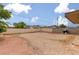 Expansive backyard surrounded by a block wall, complete with a built-in BBQ, offering ample space and privacy at 604 N Torrey Pines Dr, Las Vegas, NV 89107