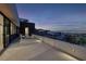 Modern patio featuring sleek design and views of the surrounding cityscape at 609 Sleeping Dragon Dr, Henderson, NV 89012