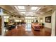 Spacious clubhouse interior with seating, dining area, and kitchen at 7885 W Flamingo Rd # 2003, Las Vegas, NV 89147