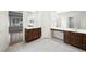 This bathroom has tile flooring, double vanity with granite countertops, and a large mirror at 8541 Highland View Ave, Las Vegas, NV 89145