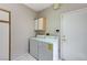 Laundry room with tile floors and a washer and dryer at 10636 Argents Hill Dr, Las Vegas, NV 89134