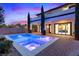 This home has a sparkling pool, patio, and balcony perfect for relaxing and entertaining at 10668 Porta Romana Ct, Las Vegas, NV 89141