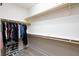 Spacious walk-in closet with shelving at 1081 Via Gandalfi, Henderson, NV 89011
