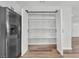 Large pantry with modern shelving and lighting for storing kitchen essentials at 1109 Maserati Dr, Las Vegas, NV 89117