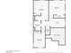 Detailed second-floor plan showcasing bedrooms, bathroom, closets, stairs, and loft layout, offering functional living spaces at 1887 Hollywell St, Las Vegas, NV 89135