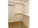 A walk-in closet featuring ample shelving, storage and space for organizing clothes at 2200 S Fort Apache Rd # 2062, Las Vegas, NV 89117