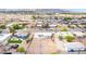 An aerial view of the home featuring the street, neighborhood, and surrounding area of the property at 266 Tungsten St, Henderson, NV 89015