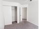 Bedroom with neutral carpet and closet at 2753 Devita Cir, Las Vegas, NV 89117