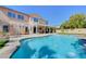 Enjoy a refreshing pool, patio, and well-maintained yard, great for entertaining or relaxation at 281 Powerbilt Ave, Las Vegas, NV 89148
