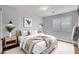Cozy bedroom with warm neutral tones, soft lighting, and minimalist design at 281 Powerbilt Ave, Las Vegas, NV 89148